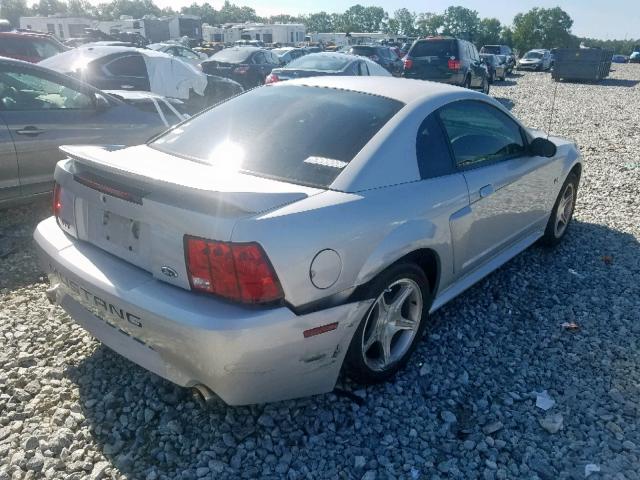 1FAFP42X6YF261008 - 2000 FORD MUSTANG GT SILVER photo 4