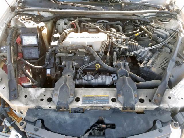 2G1WF52E039402750 - 2003 CHEVROLET IMPALA WHITE photo 7