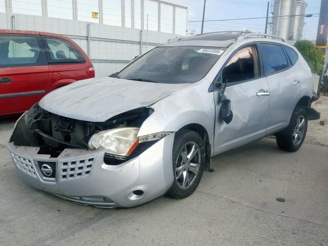 JN8AS5MT5AW503008 - 2010 NISSAN ROGUE S SILVER photo 2