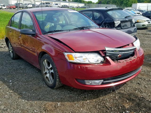 1G8AL52F45Z102683 - 2005 SATURN ION LEVEL RED photo 1