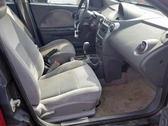 1G8AL52F45Z102683 - 2005 SATURN ION LEVEL RED photo 5