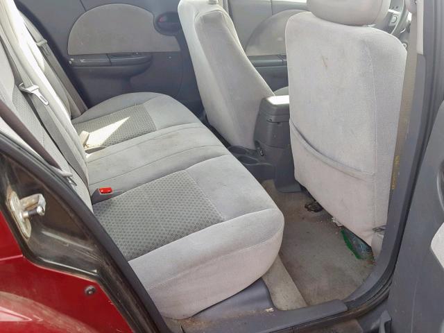 1G8AL52F45Z102683 - 2005 SATURN ION LEVEL RED photo 6