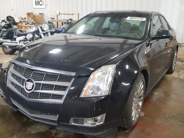 1G6DS5EV6A0130740 - 2010 CADILLAC CTS PREMIU BLACK photo 2