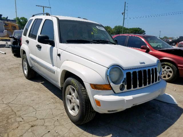 1J4GK58K77W612306 - 2007 JEEP LIBERTY LI WHITE photo 1