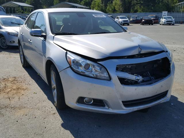 1G11H5SA7DF307824 - 2013 CHEVROLET MALIBU LTZ SILVER photo 1