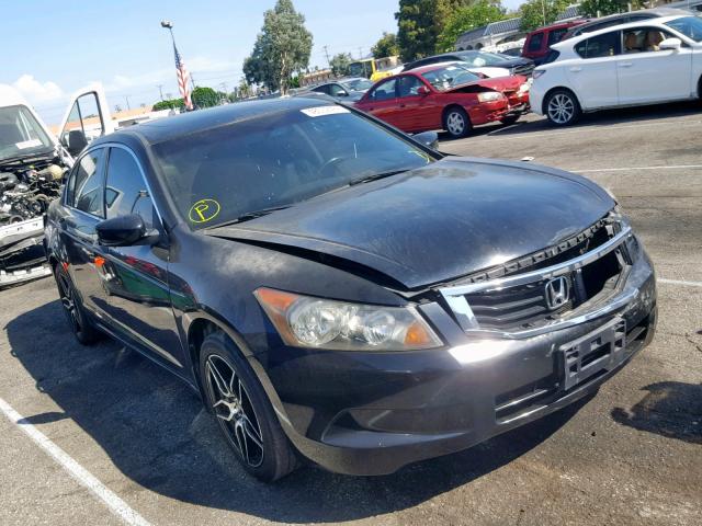 JHMCP26858C015779 - 2008 HONDA ACCORD EXL BLACK photo 1