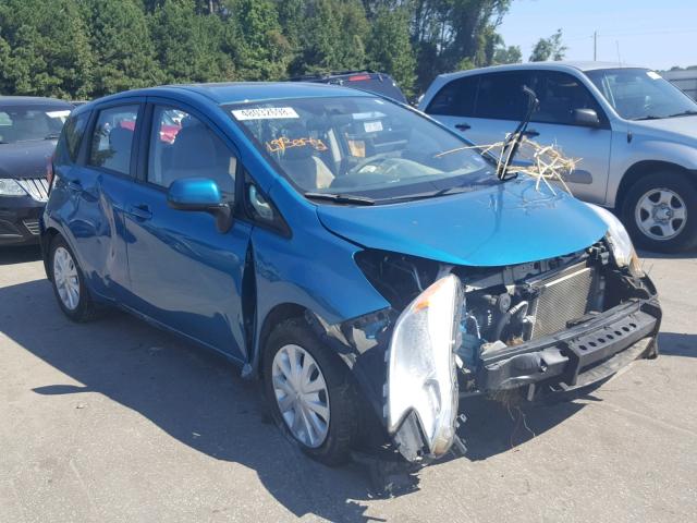 3N1CE2CP2EL399686 - 2014 NISSAN VERSA NOTE TURQUOISE photo 1