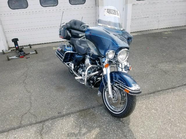 1HD1FCW152Y642026 - 2002 HARLEY-DAVIDSON FLHTCUI BLUE photo 1