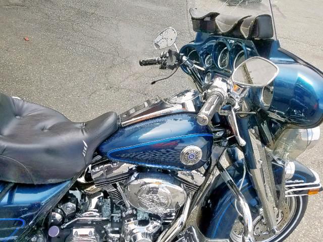 1HD1FCW152Y642026 - 2002 HARLEY-DAVIDSON FLHTCUI BLUE photo 5