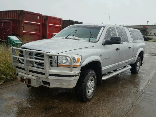 3D7KS29C06G186192 - 2006 DODGE RAM 2500 SILVER photo 2