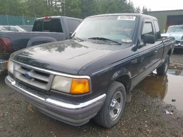 1FTCR14XXVPA86528 - 1997 FORD RANGER SUP BLACK photo 2