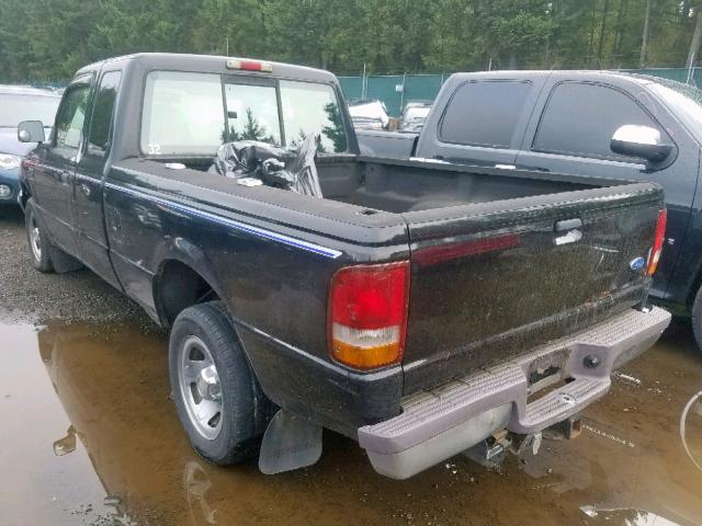 1FTCR14XXVPA86528 - 1997 FORD RANGER SUP BLACK photo 3