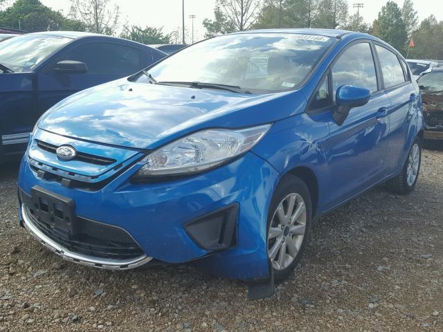 3FADP4EJ1CM158604 - 2012 FORD FIESTA SE BLUE photo 2