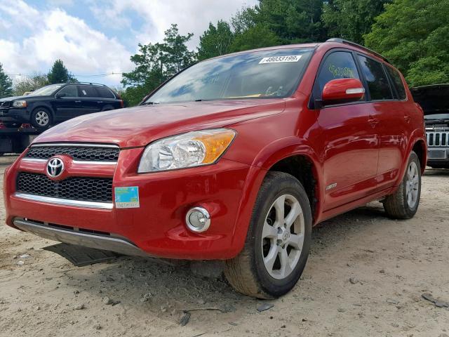 2T3DF4DV8CW211105 - 2012 TOYOTA RAV4 LIMIT RED photo 2