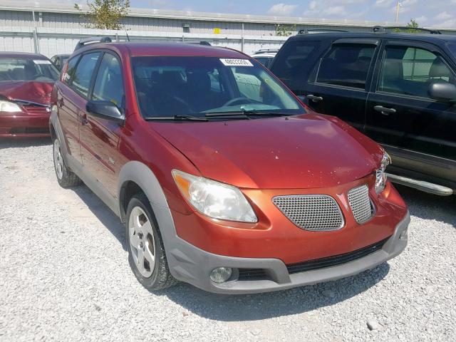 5Y2SL67898Z405005 - 2008 PONTIAC VIBE ORANGE photo 1