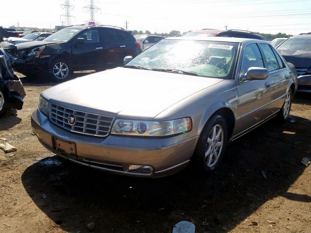 1G6KS54Y54U170517 - 2004 CADILLAC SEVILLE SL TAN photo 2