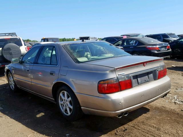 1G6KS54Y54U170517 - 2004 CADILLAC SEVILLE SL TAN photo 3