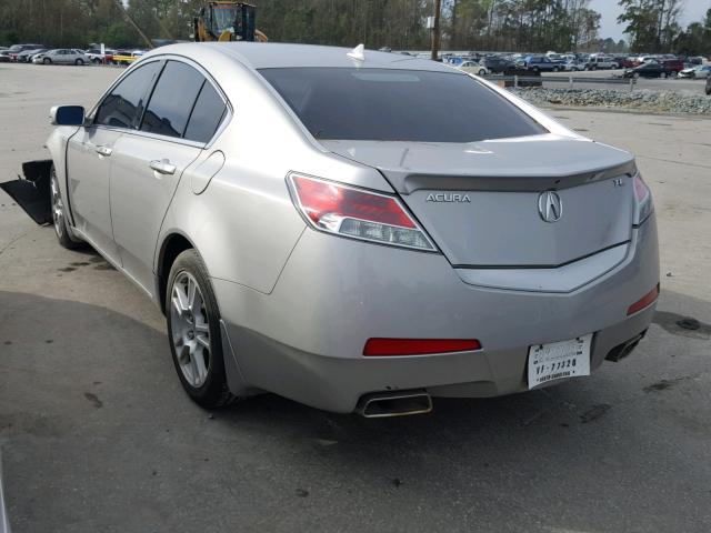 19UUA8F54AA002198 - 2010 ACURA TL SILVER photo 3