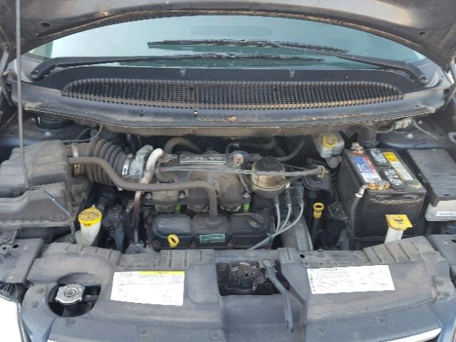 2A4GP44R47R243072 - 2007 CHRYSLER TOWN & COU BLUE photo 7