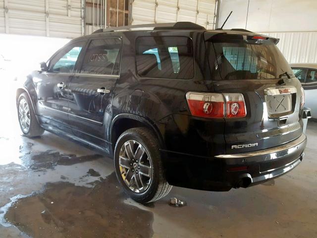 1GKKRTED7BJ336452 - 2011 GMC ACADIA DEN BLACK photo 3