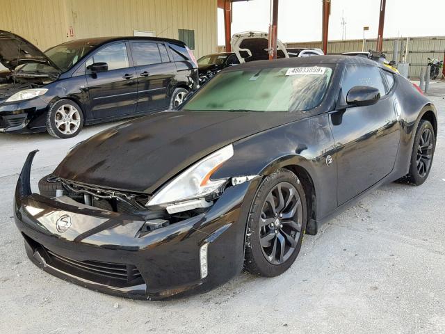 JN1AZ4EH0HM952231 - 2017 NISSAN 370Z BASE BLACK photo 2