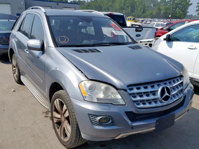 4JGBB5GB0AA590716 - 2010 MERCEDES-BENZ ML 350 CHARCOAL photo 1