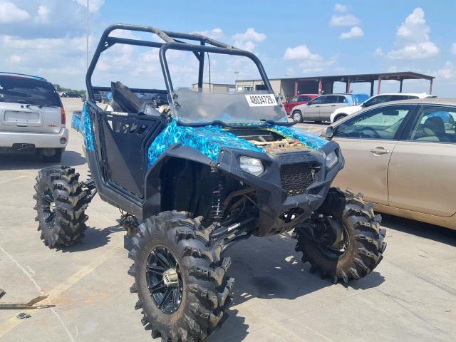 4XAVE7EA1DD163730 - 2013 POLARIS RZR 800 S BLUE photo 1