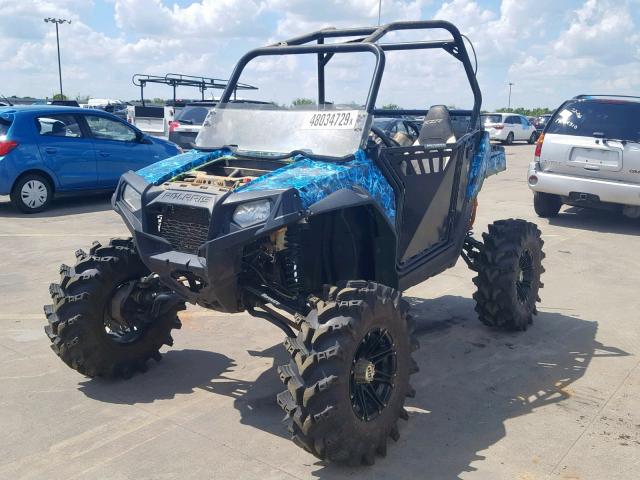 4XAVE7EA1DD163730 - 2013 POLARIS RZR 800 S BLUE photo 2