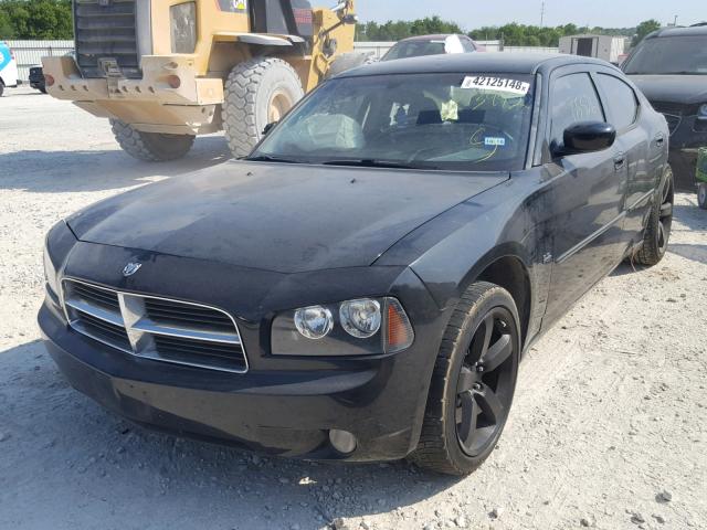 2B3CA3CVXAH213992 - 2010 DODGE CHARGER SX BLACK photo 2