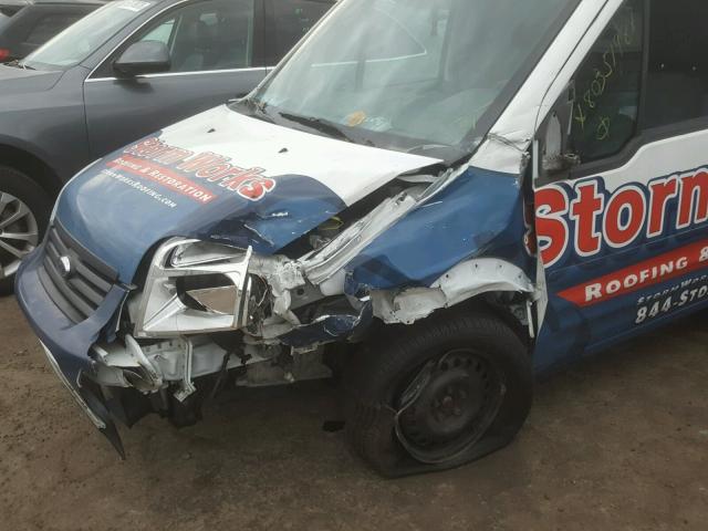 NM0LS7BN9DT163806 - 2013 FORD TRANSIT CO WHITE photo 9