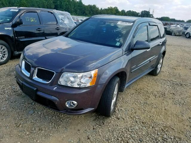 2CKDL537786014343 - 2008 PONTIAC TORRENT GX GRAY photo 2