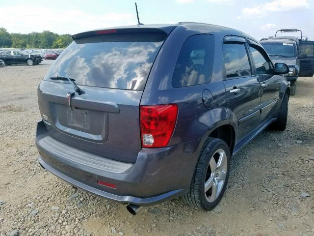 2CKDL537786014343 - 2008 PONTIAC TORRENT GX GRAY photo 4