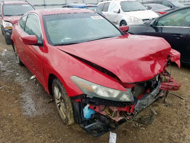 1HGCS12878A014923 - 2008 HONDA ACCORD EXL RED photo 1