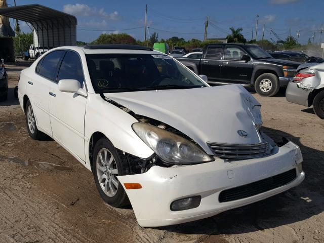 JTHBF30G420058314 - 2002 LEXUS ES 300 WHITE photo 1