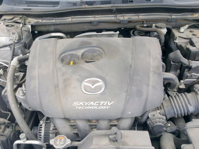 JM1BM1T73F1240884 - 2015 MAZDA 3 SV SILVER photo 7