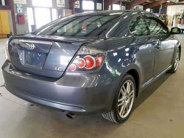JTKDE167880232542 - 2008 TOYOTA SCION TC ნაცრისფერი ფოტო 4
