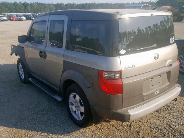 5J6YH18694L016559 - 2004 HONDA ELEMENT EX TAN photo 3