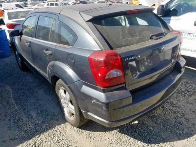 1B3HB48B18D626124 - 2008 DODGE CALIBER SX BLUE photo 3