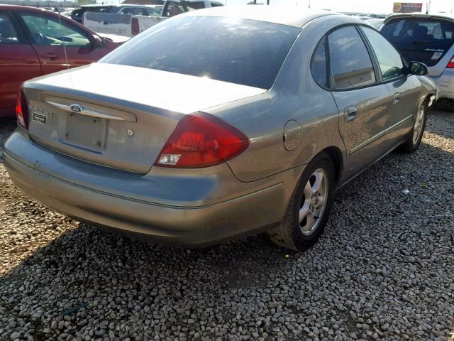 1FAFP55U03G246126 - 2003 FORD TAURUS SES GRAY photo 4