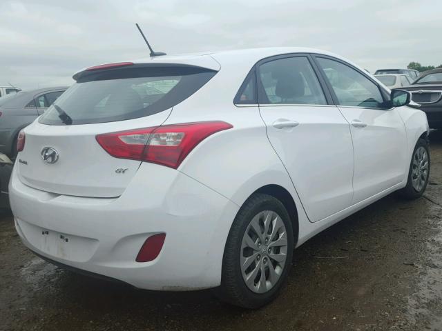 KMHD35LH7GU263222 - 2016 HYUNDAI ELANTRA GT WHITE photo 4