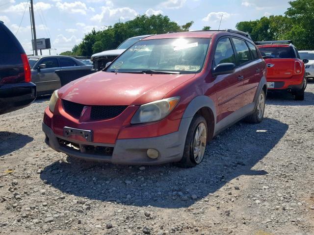 5Y2SL62863Z469907 - 2003 PONTIAC VIBE MAROON photo 2