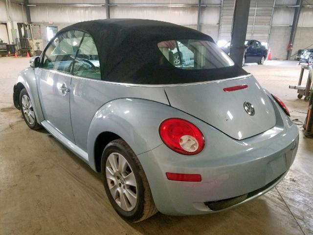 3VWRW3ALXAM009980 - 2010 VOLKSWAGEN NEW BEETLE ლურჯი ფოტო 3