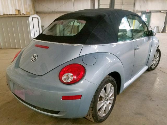 3VWRW3ALXAM009980 - 2010 VOLKSWAGEN NEW BEETLE ლურჯი ფოტო 4