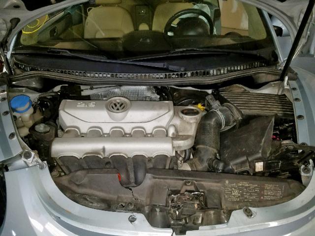 3VWRW3ALXAM009980 - 2010 VOLKSWAGEN NEW BEETLE ლურჯი ფოტო 7