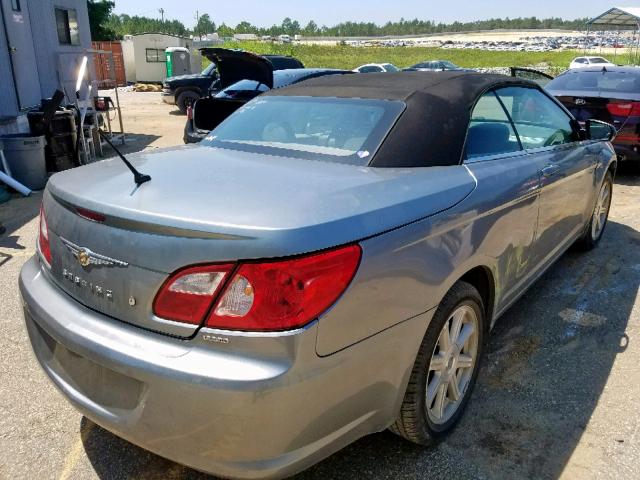 1C3LC55RX8N573547 - 2008 CHRYSLER SEBRING TO BLUE photo 4