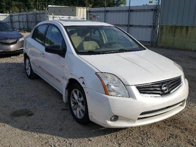 3N1AB6AP0AL683628 - 2010 NISSAN SENTRA 2.0 WHITE photo 1