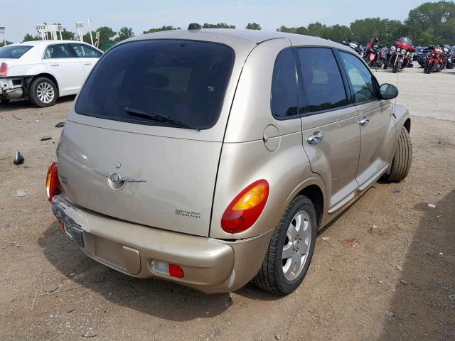 3C8FY68B25T529549 - 2005 CHRYSLER PT CRUISER GOLD photo 4