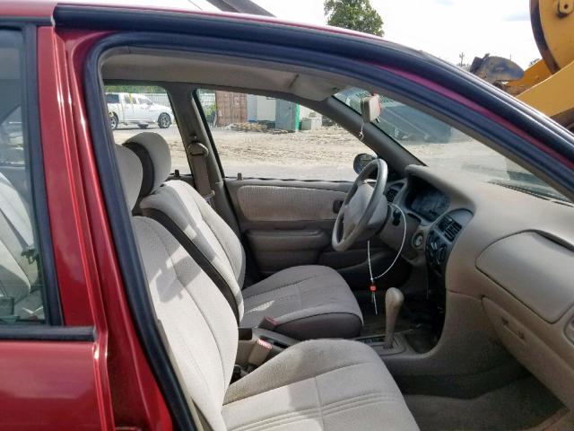 1Y1SK526XVZ411647 - 1997 GEO PRIZM BASE RED photo 5