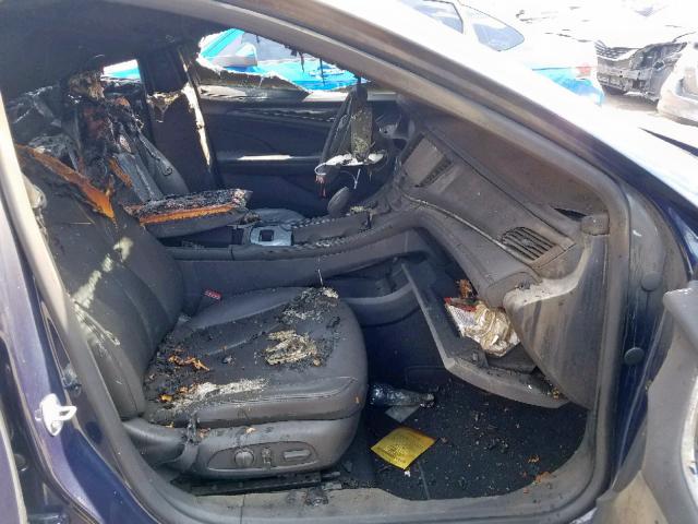 1G4ZP5SS9HU208621 - 2017 BUICK LACROSSE E BLUE photo 5