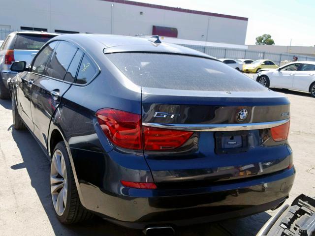 WBASN4C58BC209946 - 2011 BMW 550 GT BLACK photo 3